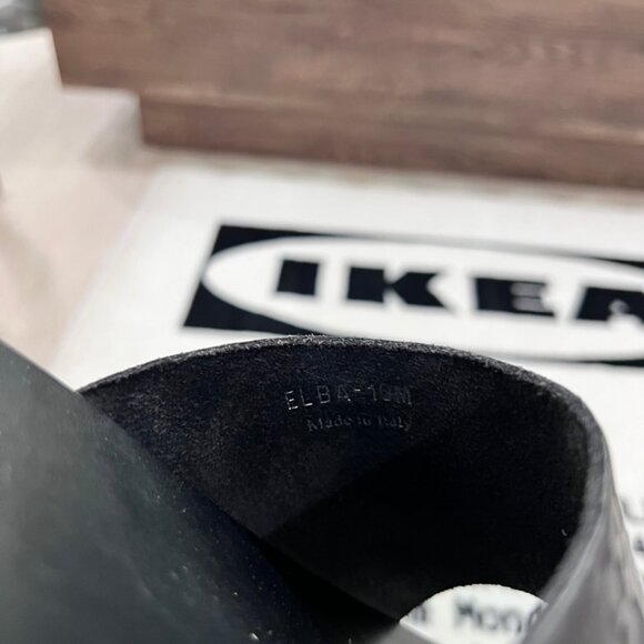 Bruno Magli Elba Hash Logo Leather Pool Slides main image 5